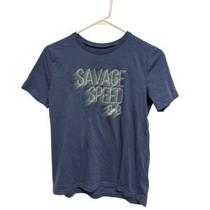 Under Armour Kids Blue 'Savage Speed' Tee size YLG